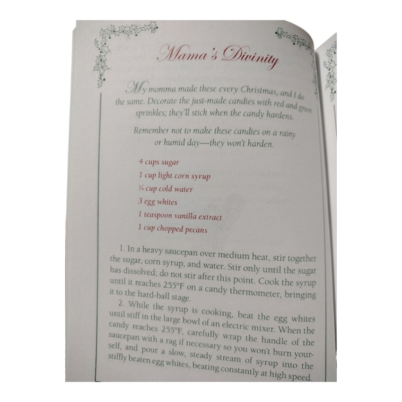 Christmas With Paula Deen Recipes and Stories Book 2007 - Picture 9 of 13